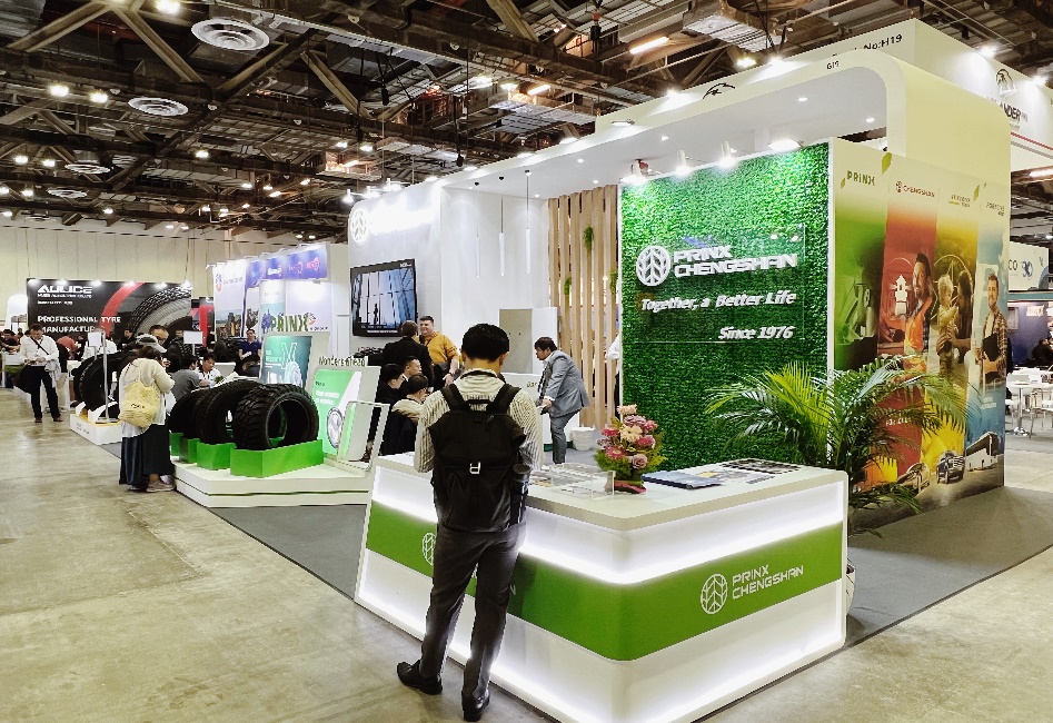 中国智造闪耀狮城yd2333云顶电子游戏亮相新加坡国际轮胎展